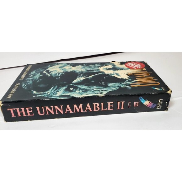 The Unnamable II VHS Horror H.P. Lovecraft John Rhys-Davies Prism Not tested - Picture 13 of 15